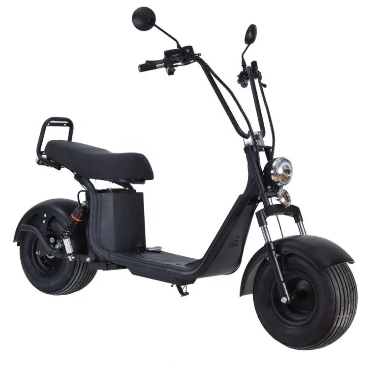 New 2000W 60V Citycoco Mobility Scooter Spare Parts Electric Road Bike Frame With 2 Seat