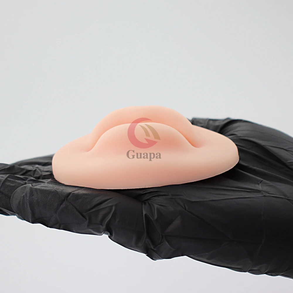 Premium Soft 3D Lips Practice Silicone Skin For Permanent Makeup Artist Human Lip Blush Microblading Tattoo Training Accessories