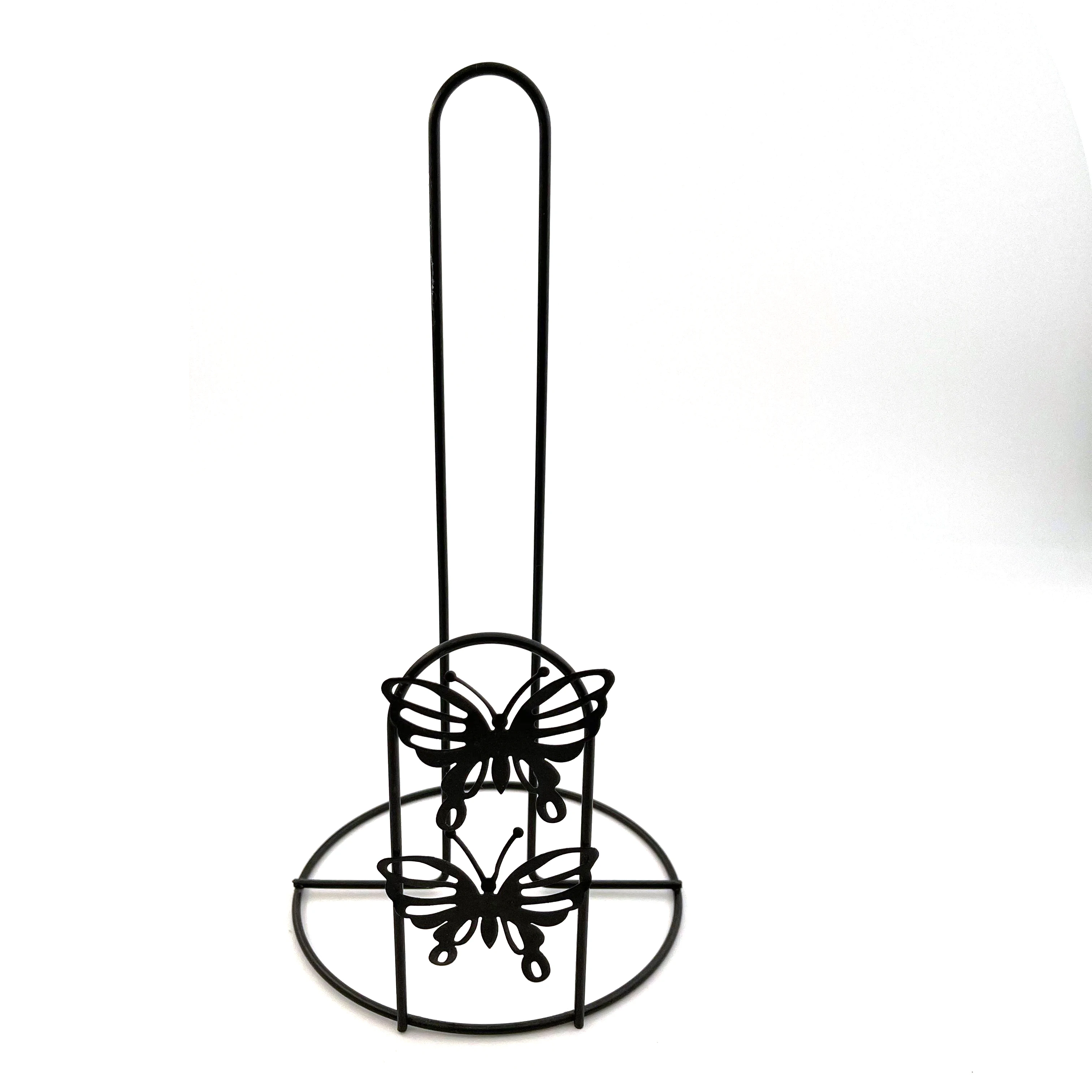 Бытовая бумажная вешалка для полотенец оптовая продажа держатель туалетной бумаги в форме бабочки артефакт ванной комнаты