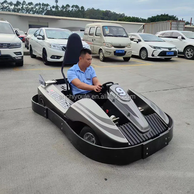 High quality electric go cart off road racing go kart 4 wheels 4000w high power go karts playgrounds young people drift karting