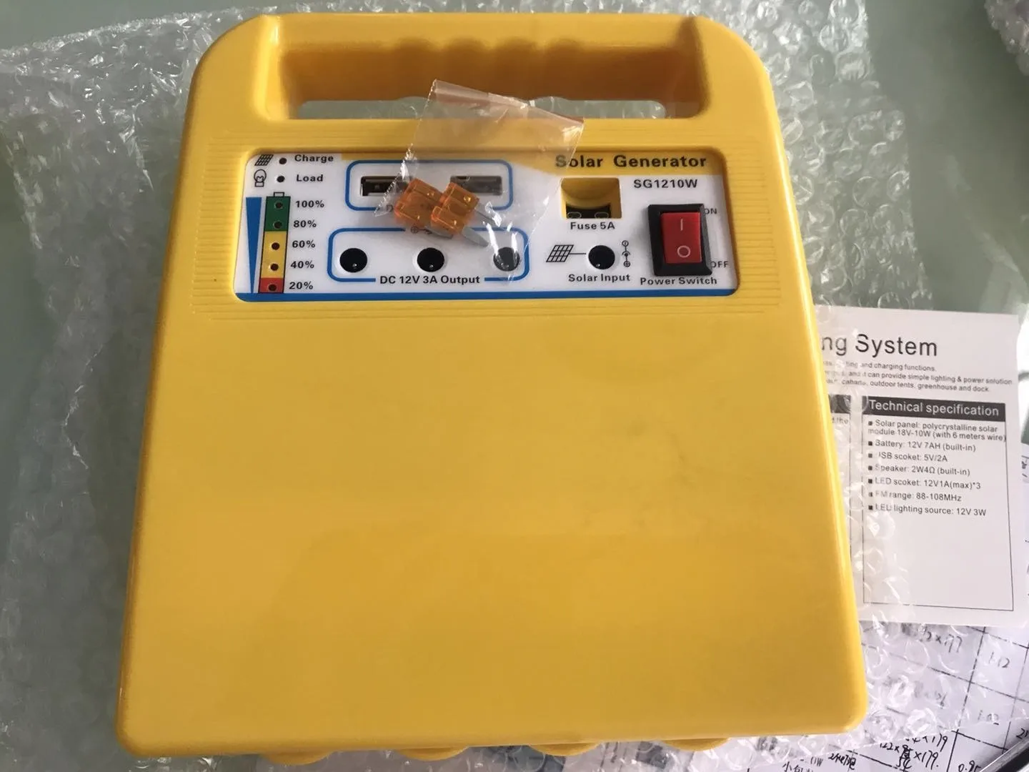 Emergency Power Supply Portable Solar Generator Portable Power Station