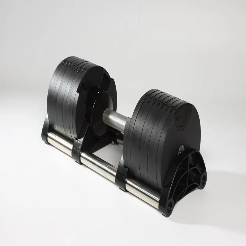 Wholesale customized weight adjustable dumbbell set 32kg adjustable dumbbell pair