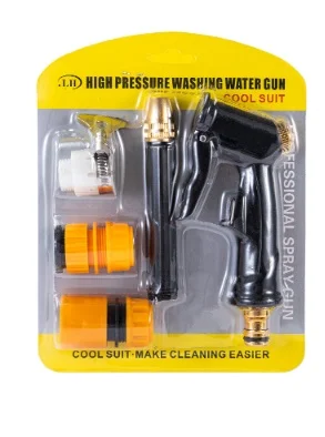 Professional Manufacturer Garden Hose Nozzle Garden Water Guns Car Wash Nozzle Kit