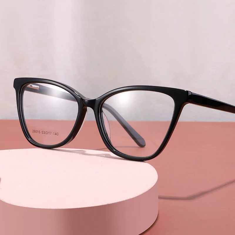 2022 new Manufacturer wholesale High quality Acetate Fashion women cat eye glasses optical frames