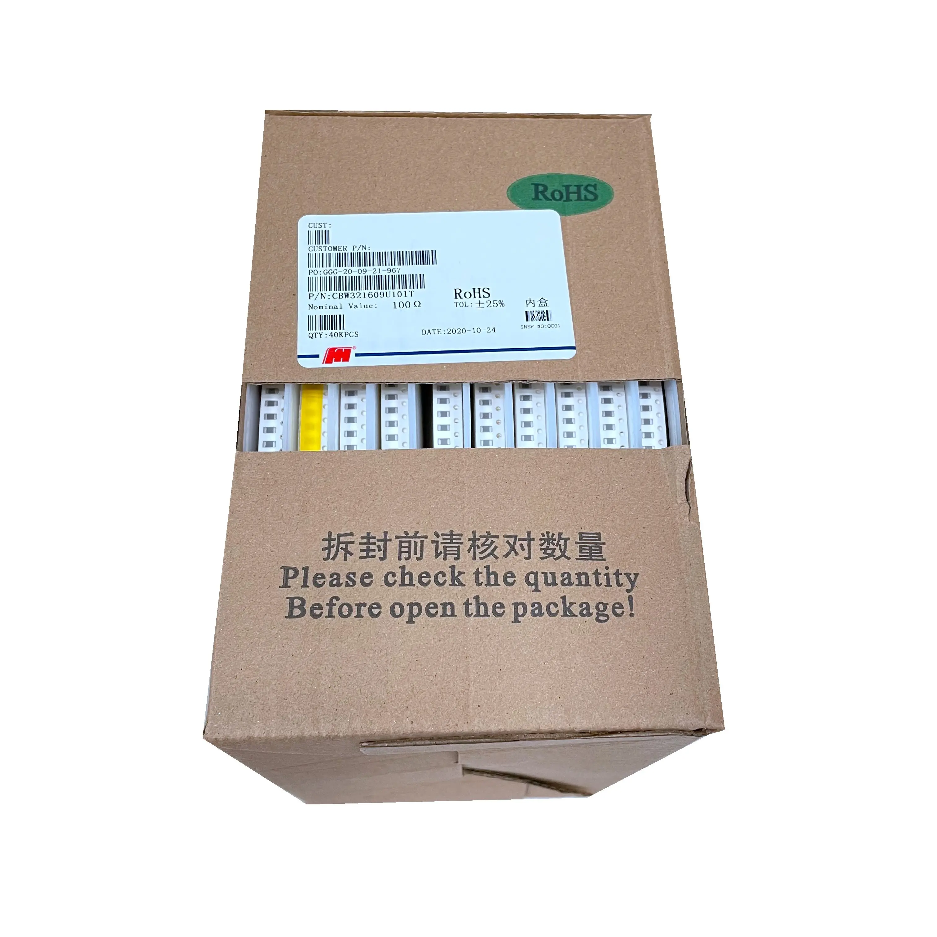 Hot Sale High Quality 33Pf Solderability SMD Capacitor Capacitor Smd33Pf/50V 5% 0402