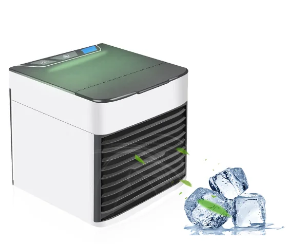 Вентилятор для кондиционера, бесшумный настольный мини-вентилятор с испарительным охлаждением для индивидуального пространства