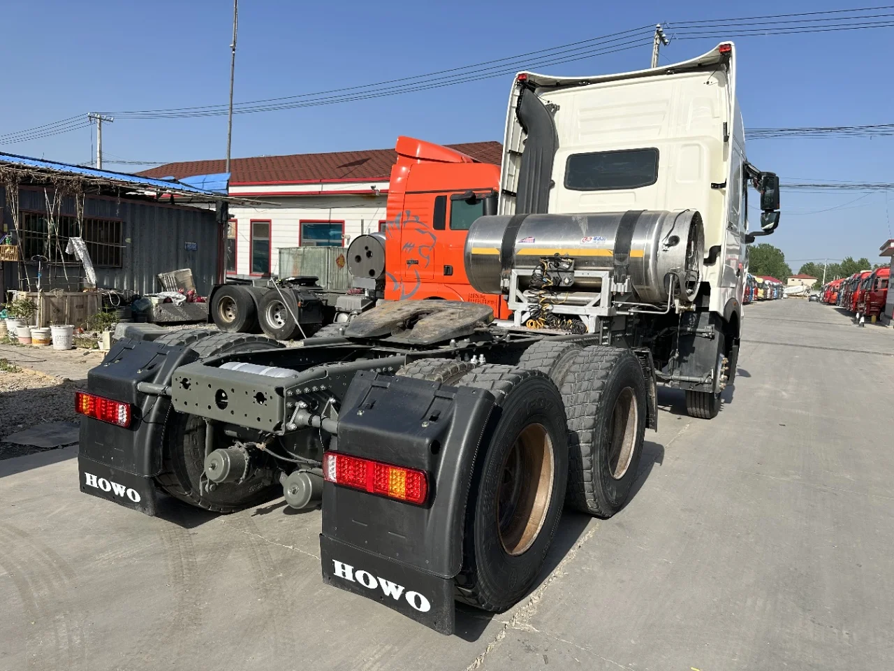 Китай HOWO T7h 6x4 430 л.с. дизельный грузовик автоматическая коробка передач с правым рулем Euro6 стандарт Новый CNG тракторный прицеп распродажа
