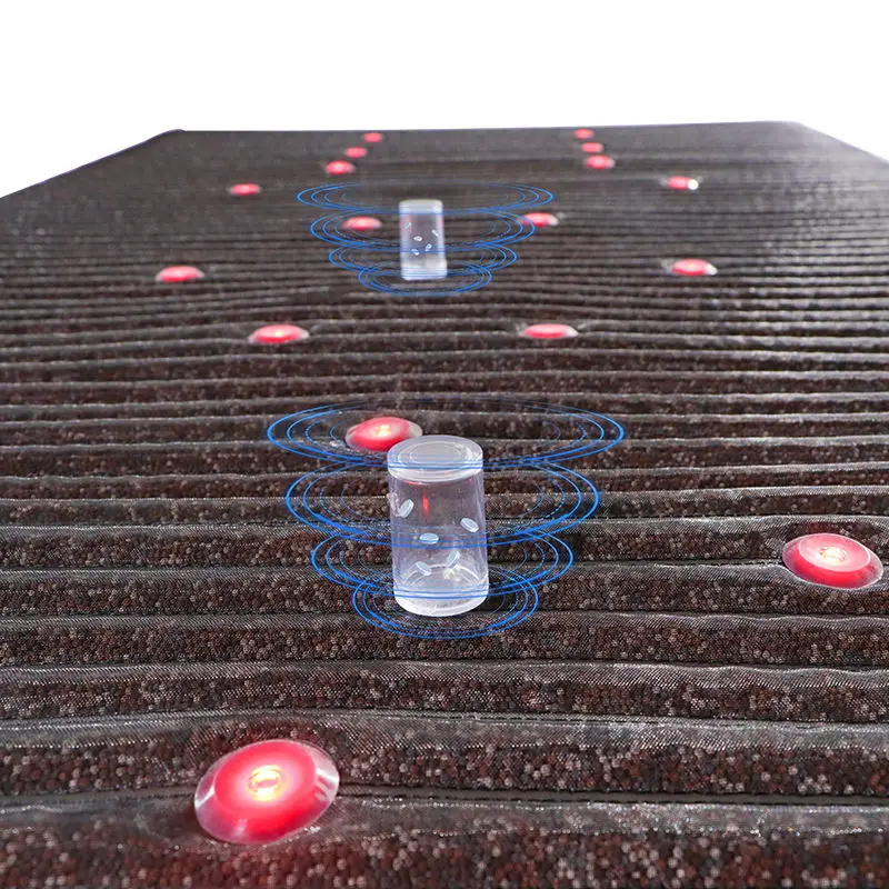 Full Body Pemf Magnetic Therapy Device Mat with LED Red Light Massage Mattress and Physiotherapy Targeted PEMF Magnetic Therapy