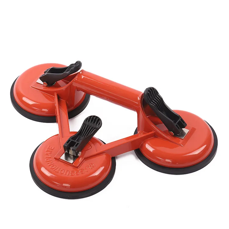 Double glass sucker plates glass suction tool aluminum alloy vacuum suction cups for glass