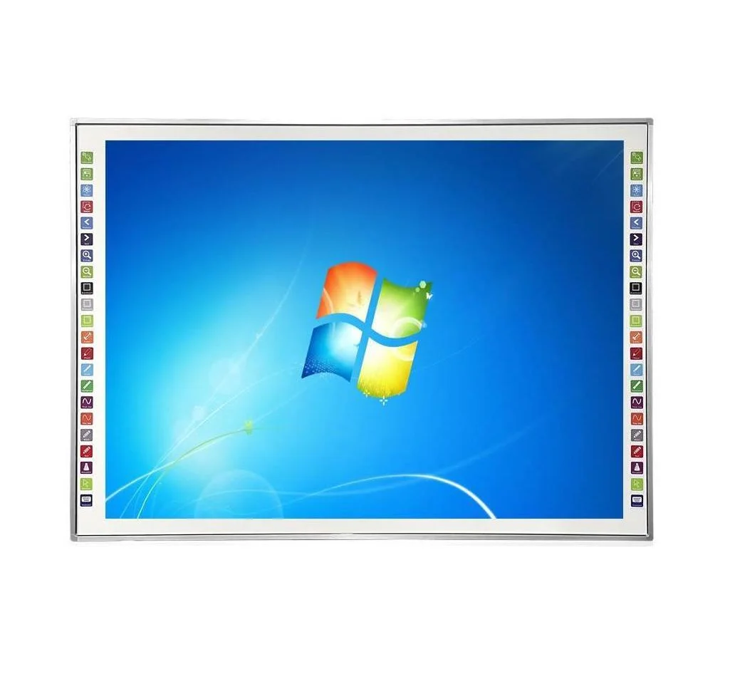82 дюймов Multi touch ИК Электронная Интерактивная доска умная с проектором для школы