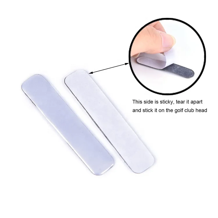 HOW TRUE Golf Training Equipment Weighted Adhesive Lead Tape Strips Add Swing Weight for Clubs