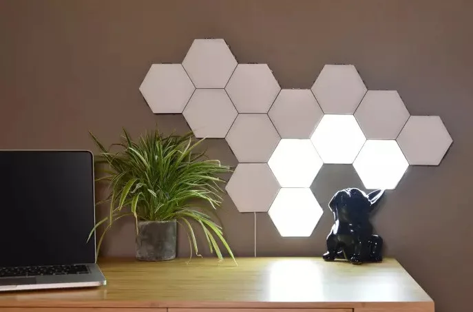  Touch Sensor Magnetic Led Hexagonal Light Honeycomb Wall Quantum Lamp Night Sensitive