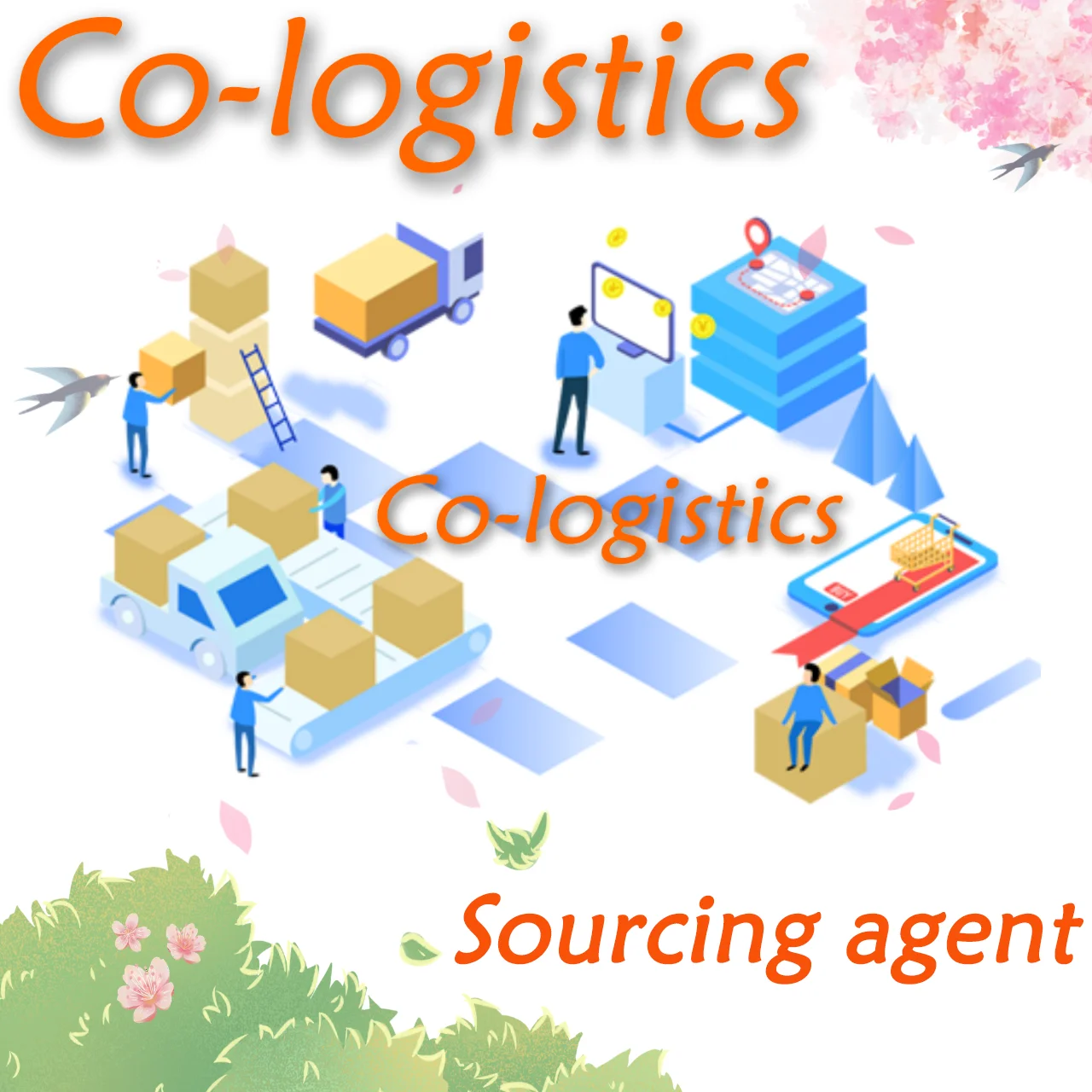 China 1688 Taobao Market purchase China assistant cost sourcing agent with competitive price to UK Germany Italy