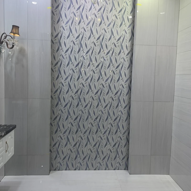 Golden line wall tiles Interior Shower and Bathroom Ceramic Wall Tile Design 30x60