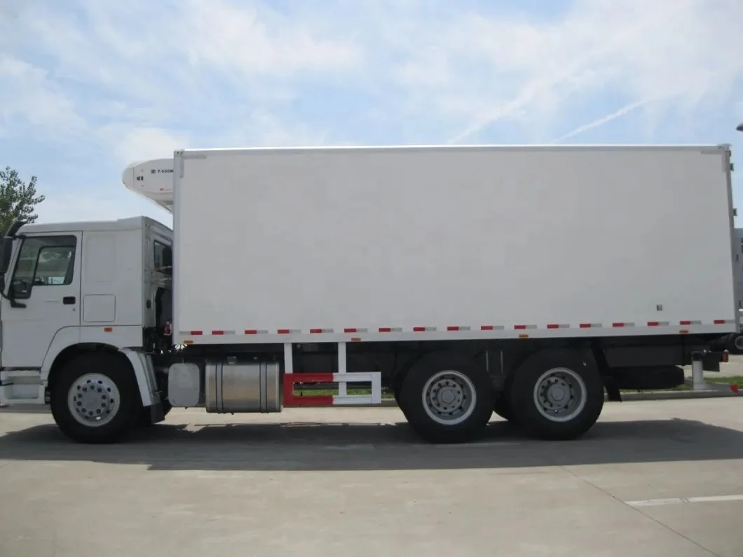 Грузовик-рефрижератор Sinotruck Hwo Desgine 25t 6x4 грузовик с морозильной камерой хорошая цена фургон для охлаждения