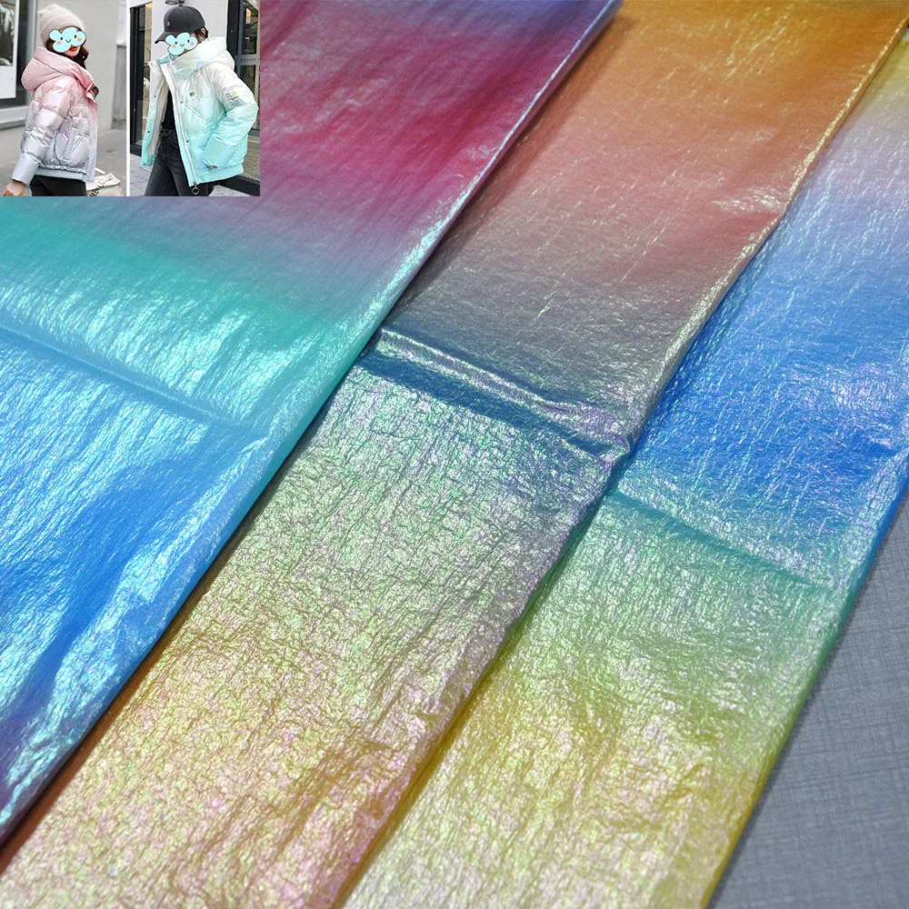 Suzhou meidao 40D 300T nylon taffeta gold foil hot stamping waterproof water repellent fabric printed fabric for wind jacket