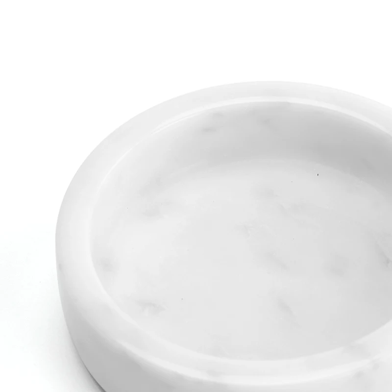 stonekocc Brand Creative And Personalized Trend Luxurious European Style High-end Marble Decorative Decorations Office Ashtrays