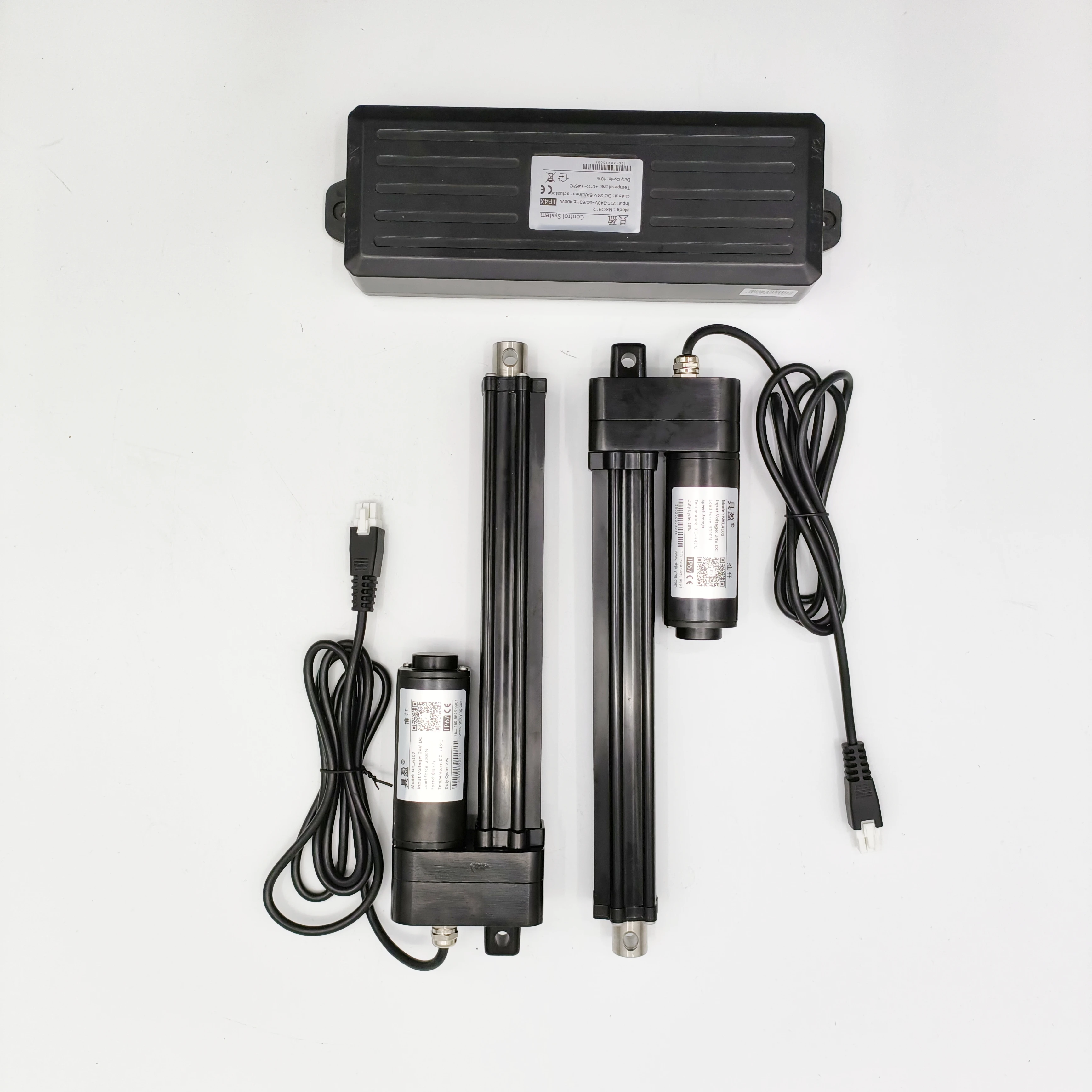 medical noise waterproof high load 12v 24v hall sensor feedback linear actuator 661lbs 4inch high force for door window opener