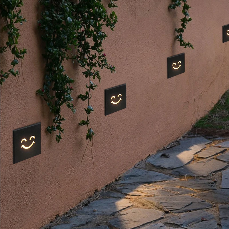 Садовые наружные водонепроницаемые Настенные светильники на солнечной батарее, Уличные светодиодные садовые фонари на солнечной батарее