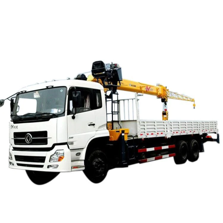 Телескопический кран-манипулятор GSQS300-4 33-тонный dongfeng двойная кабина для продажи