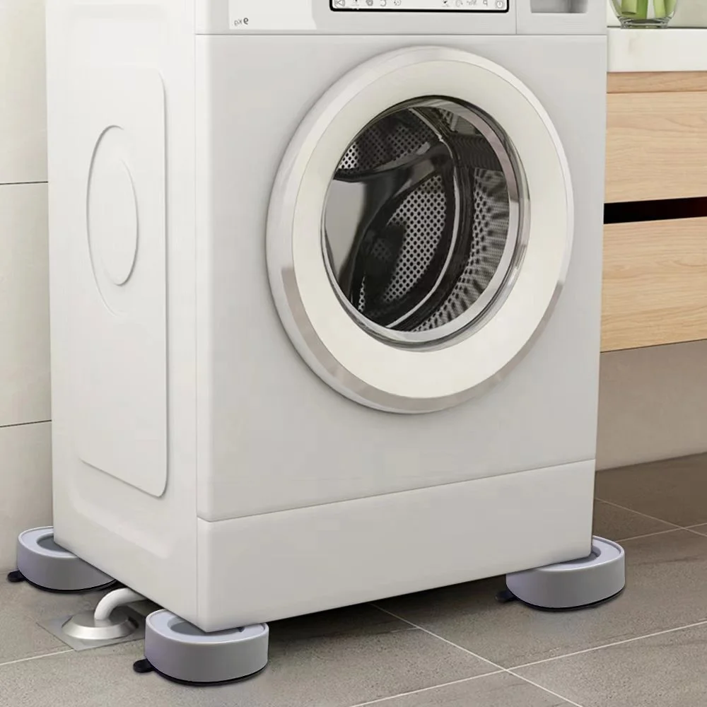 Anti Vibration Dampers Anti Walking Washing Machine Anti-vibration Soft PU GEL Foot Pad