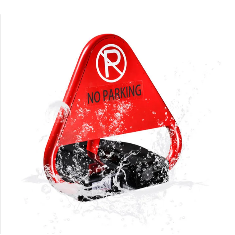 Triangular parking lock Smart Remote Control Automatic Car Parking Lock Barrier No Parking Device With Remote