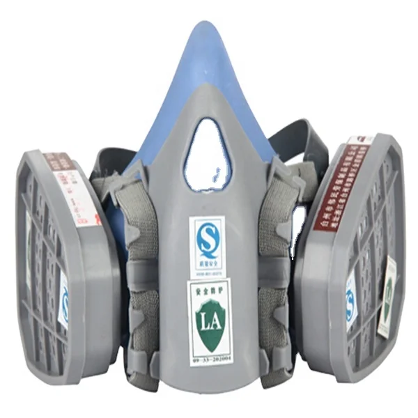 High quality Chemical  Protection Dust-proof  filter anti  half face gas mask