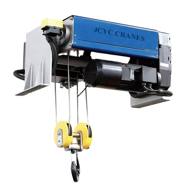 Smooth running suspension small crane lifting wire rope traction electric motor chain hoist