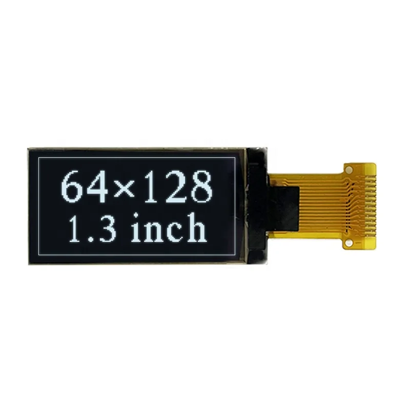 Custom White 1.3 Inch OLED Display Module