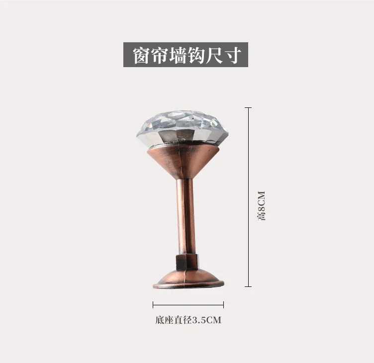 Russian market popular fancy  curtain hardware curtain strap accessories curtain hook