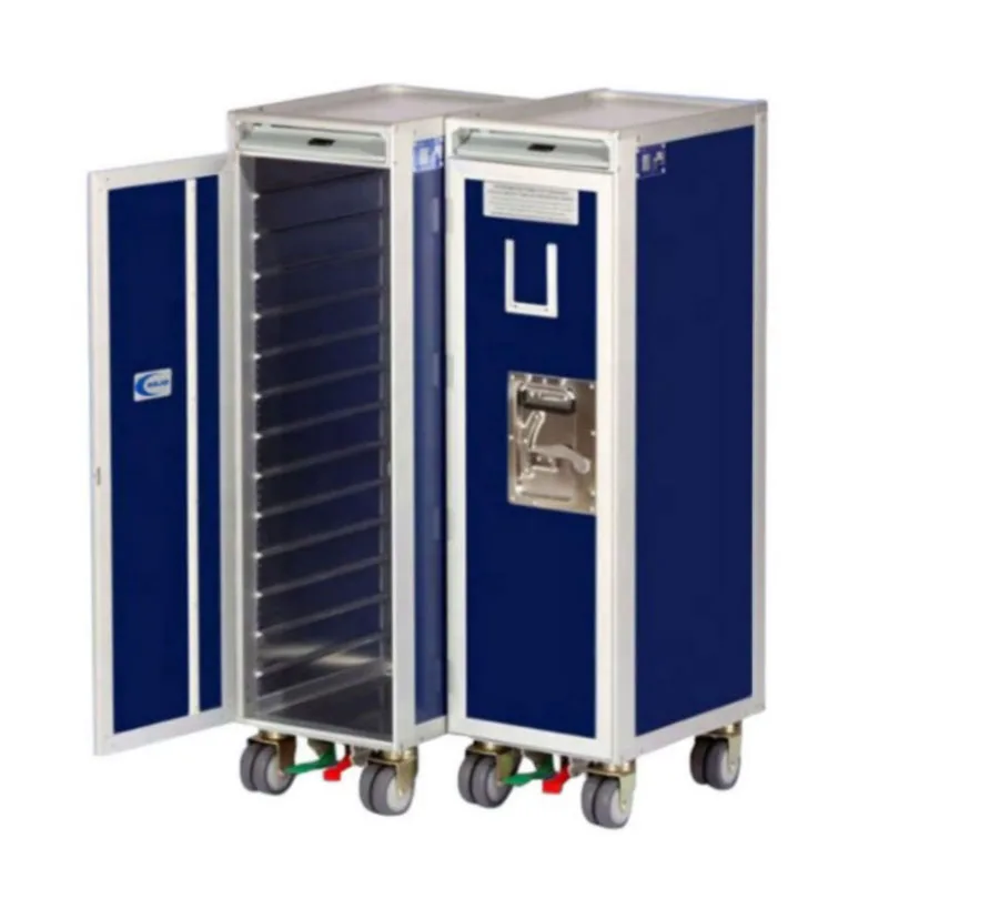 Тележка для еды в самолете, тележка на полразмера