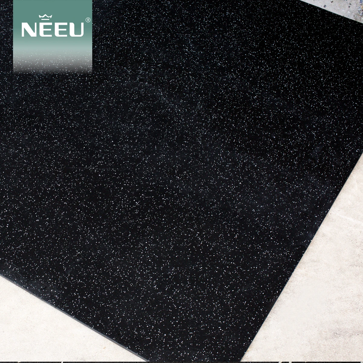 hot sale speckled EVA rubber gym flooring EPDM yoga mat manufacturer