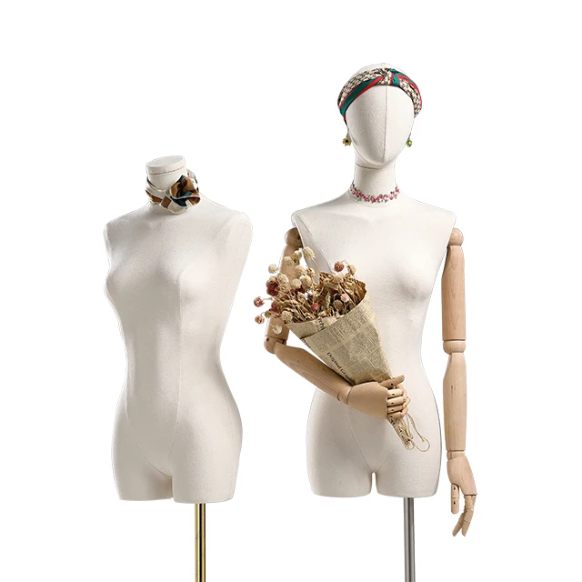 Fashion Half Body Mannequins Dummy Torso Clothes Display Male Mannequin for Display Mannequins