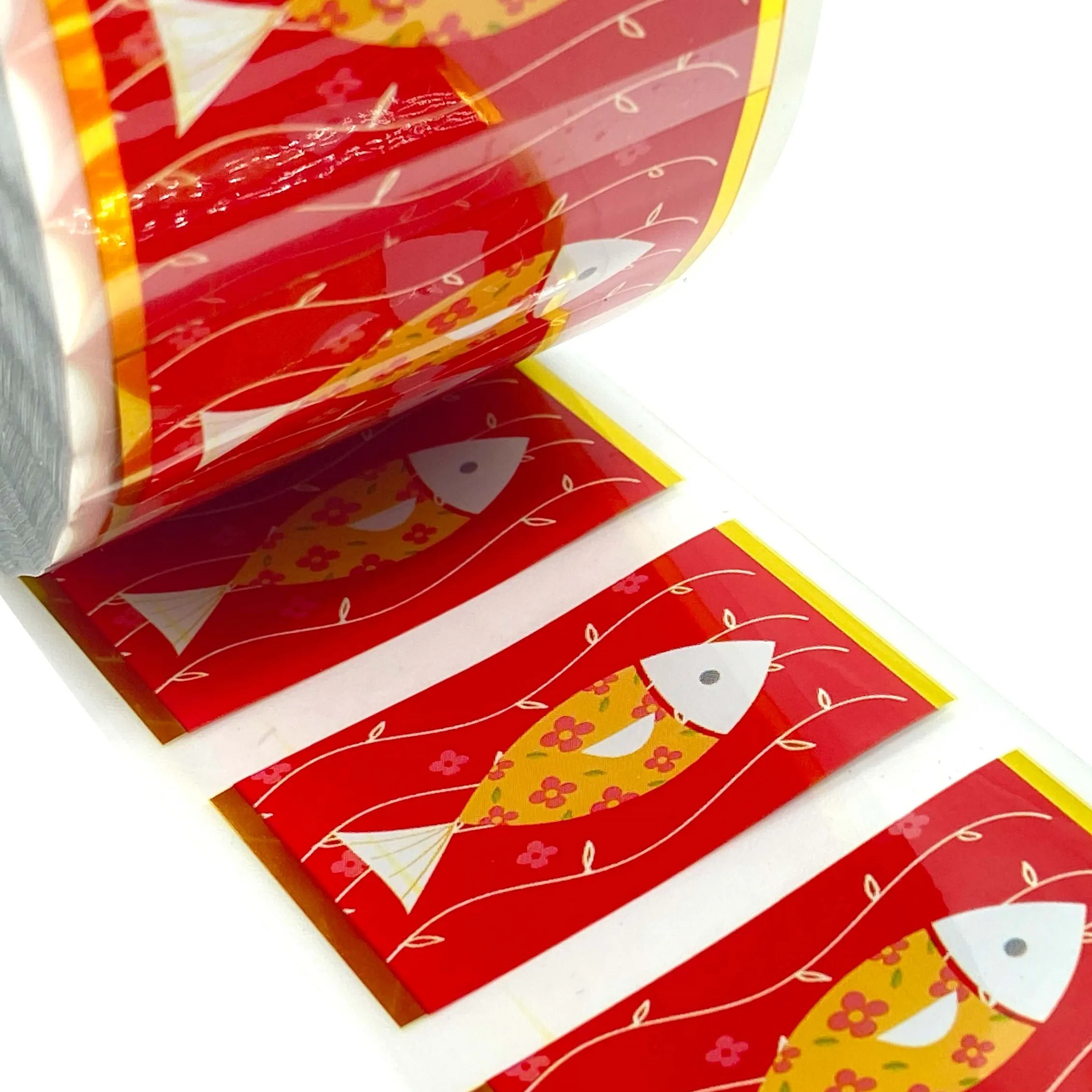 Factory Production Direct Wholesale Japanese style Cartoon Fish Heat Transfer Film service for ALL kinds of WOODEN CHOPSTICKS