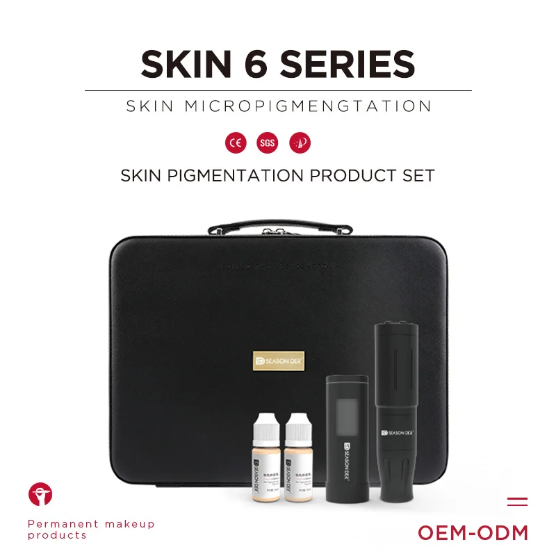 SEASON DER High-end custom Remove Stretch Marks White Freckles Vitiligo Pigments Skin private label permanent makeup pigment