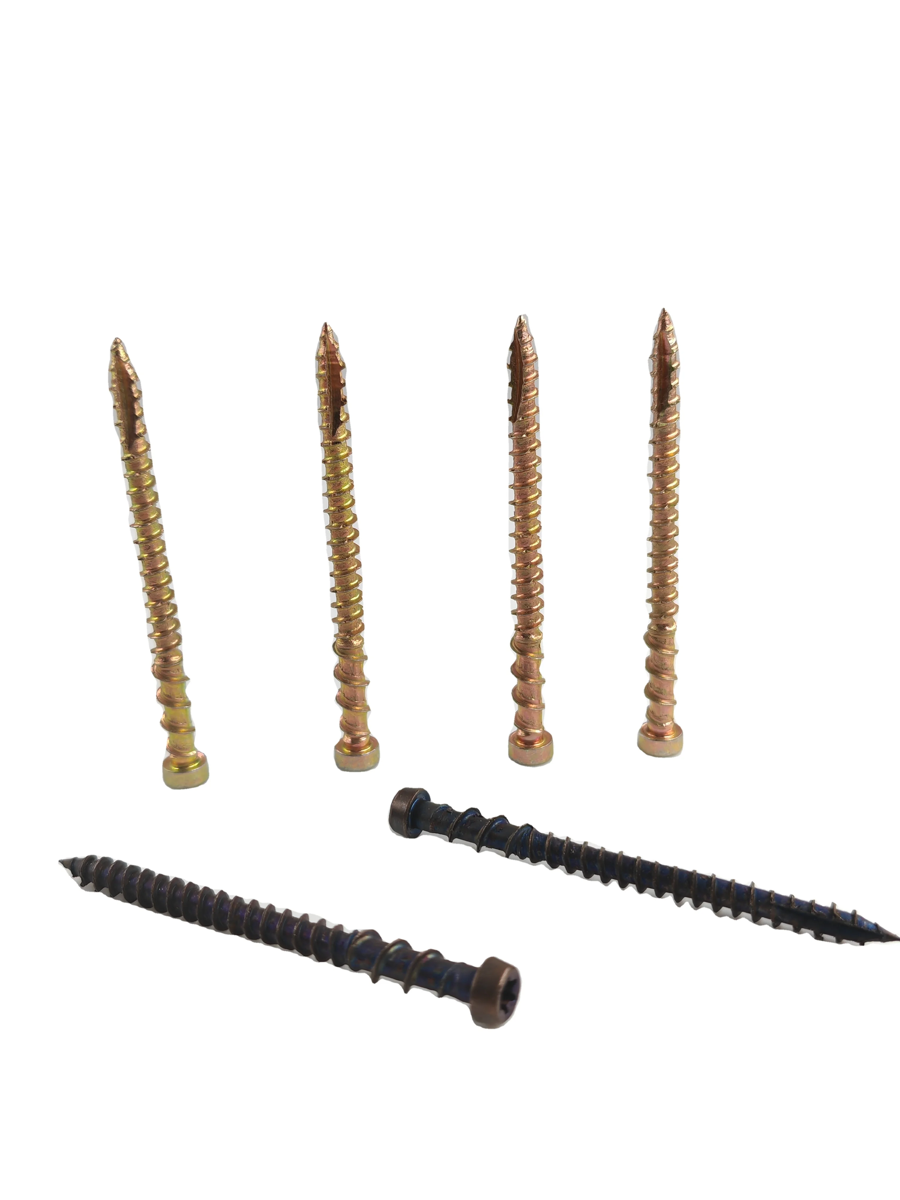 China Fastener Factory High Quality Bi-Metal Round Head Torx Drive Bi-metal Screw with Diamond Point for roofing