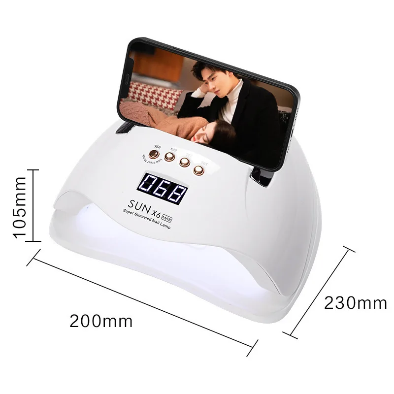 Wholesale Sun X6 Max Automatic Fast Drying Nail Curing Light UV LED Nail Lamp