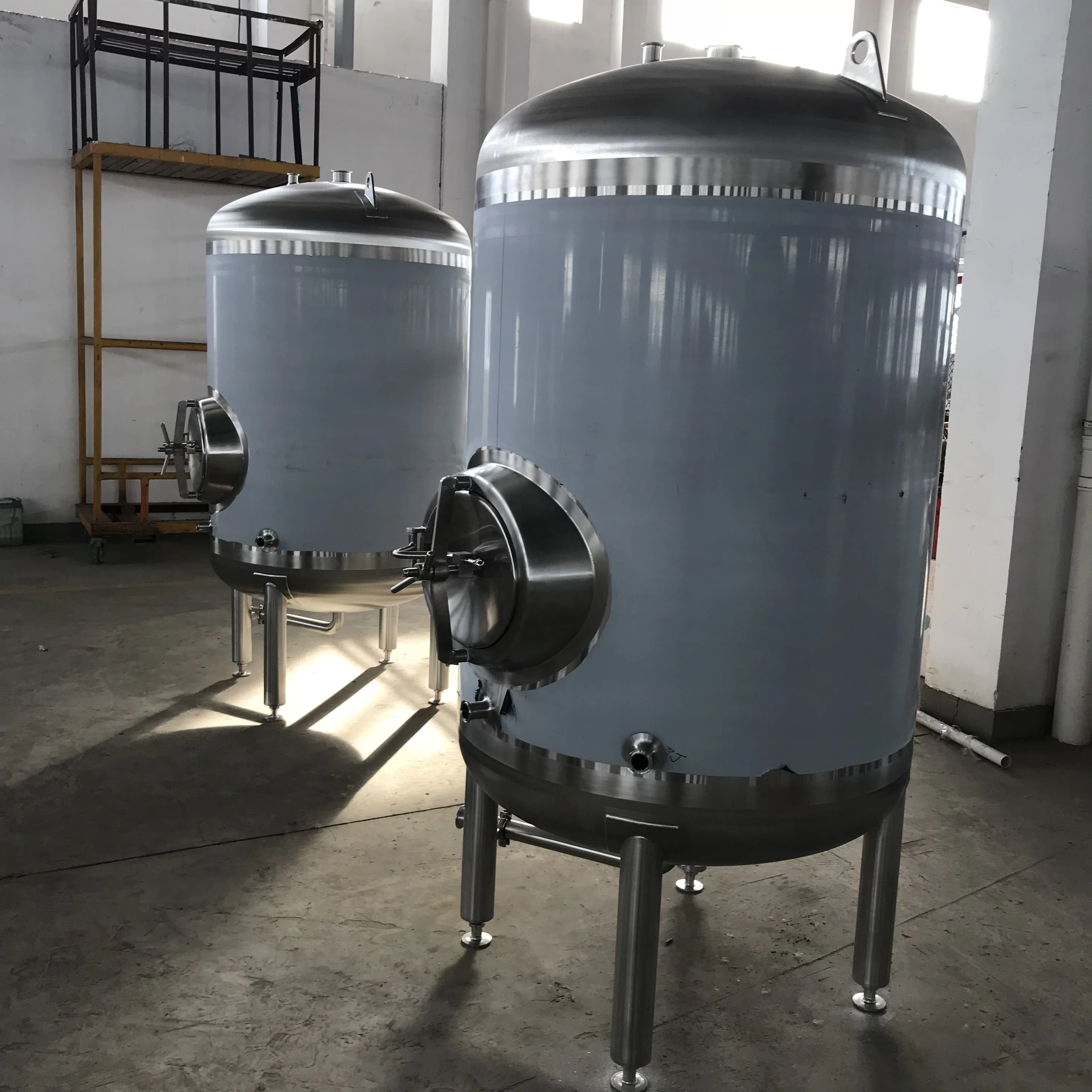 stainless steel tank industrial food mixer heated
