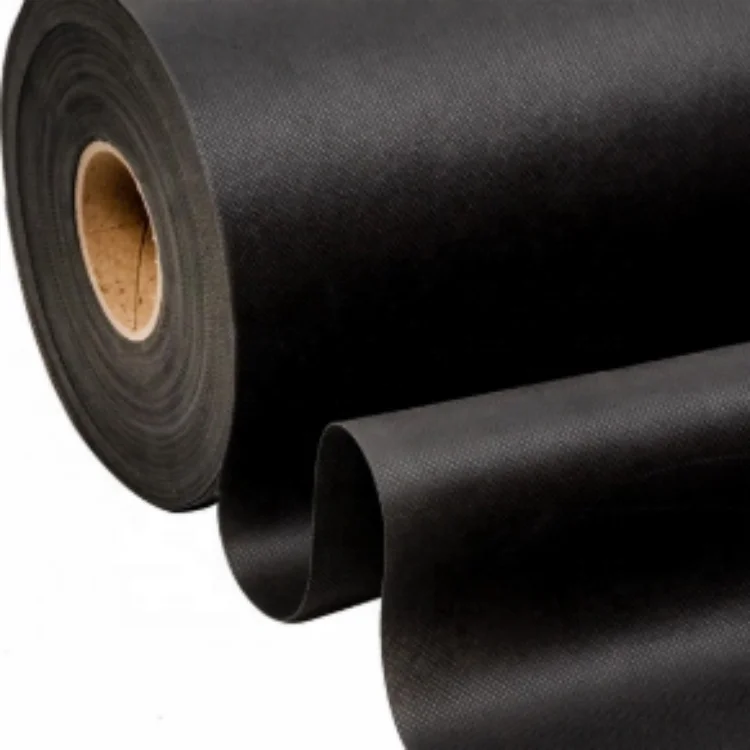
Non-woven black 175mm customized material 25 40 GSM in stock factory supply 
