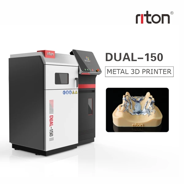 Riton Dual-150 3d printer auto leveling slm printer metal powder 3d printer