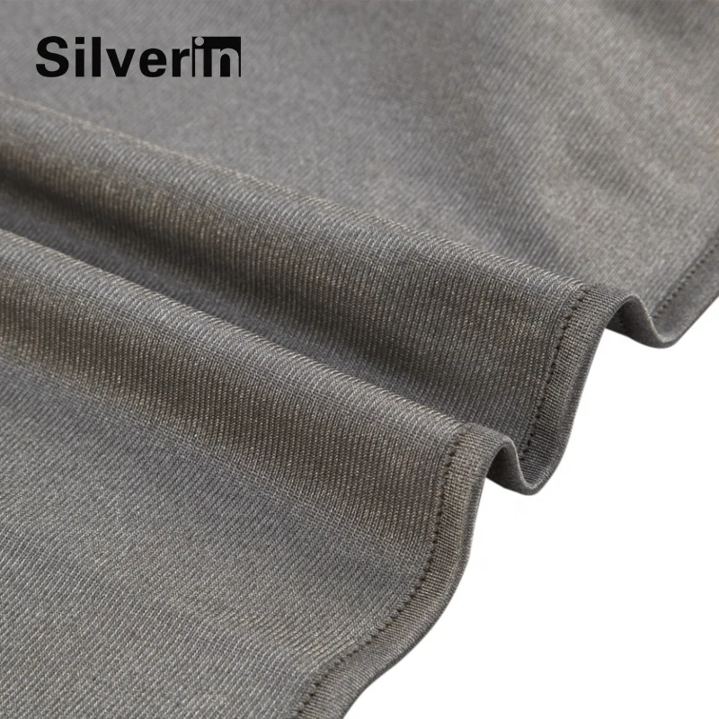 Customize Silver Fiber EMF shielding protection anti-radiation conductive curtain