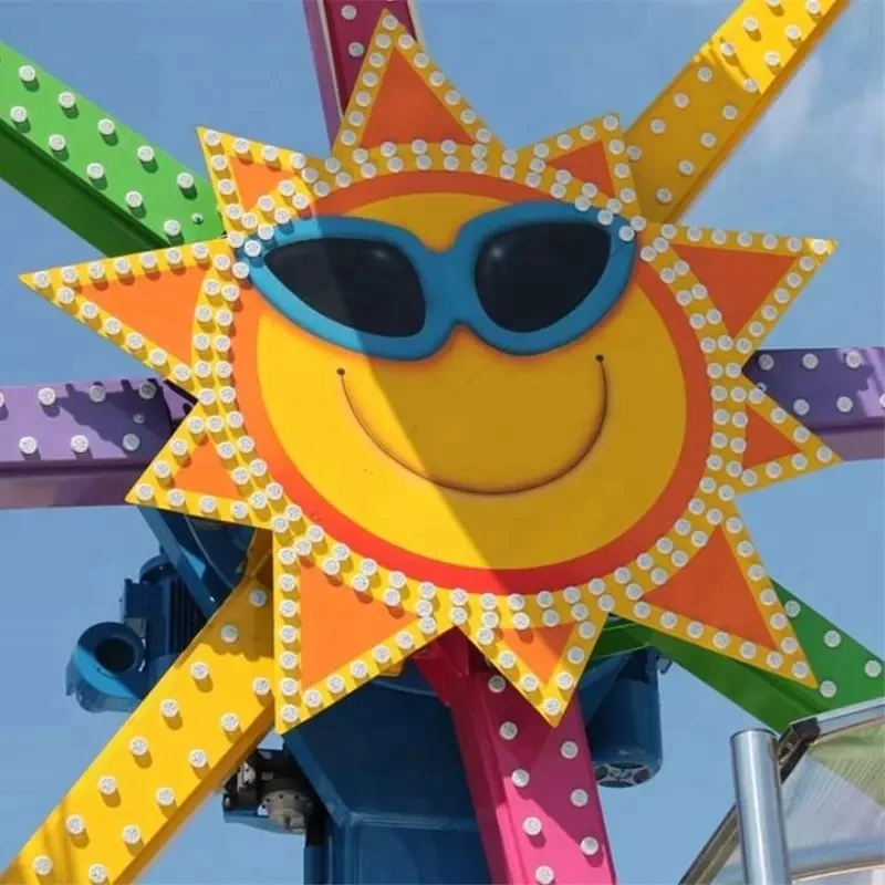 40 kids outdoor christmas mobile amusement facilities balloon ferris wheel