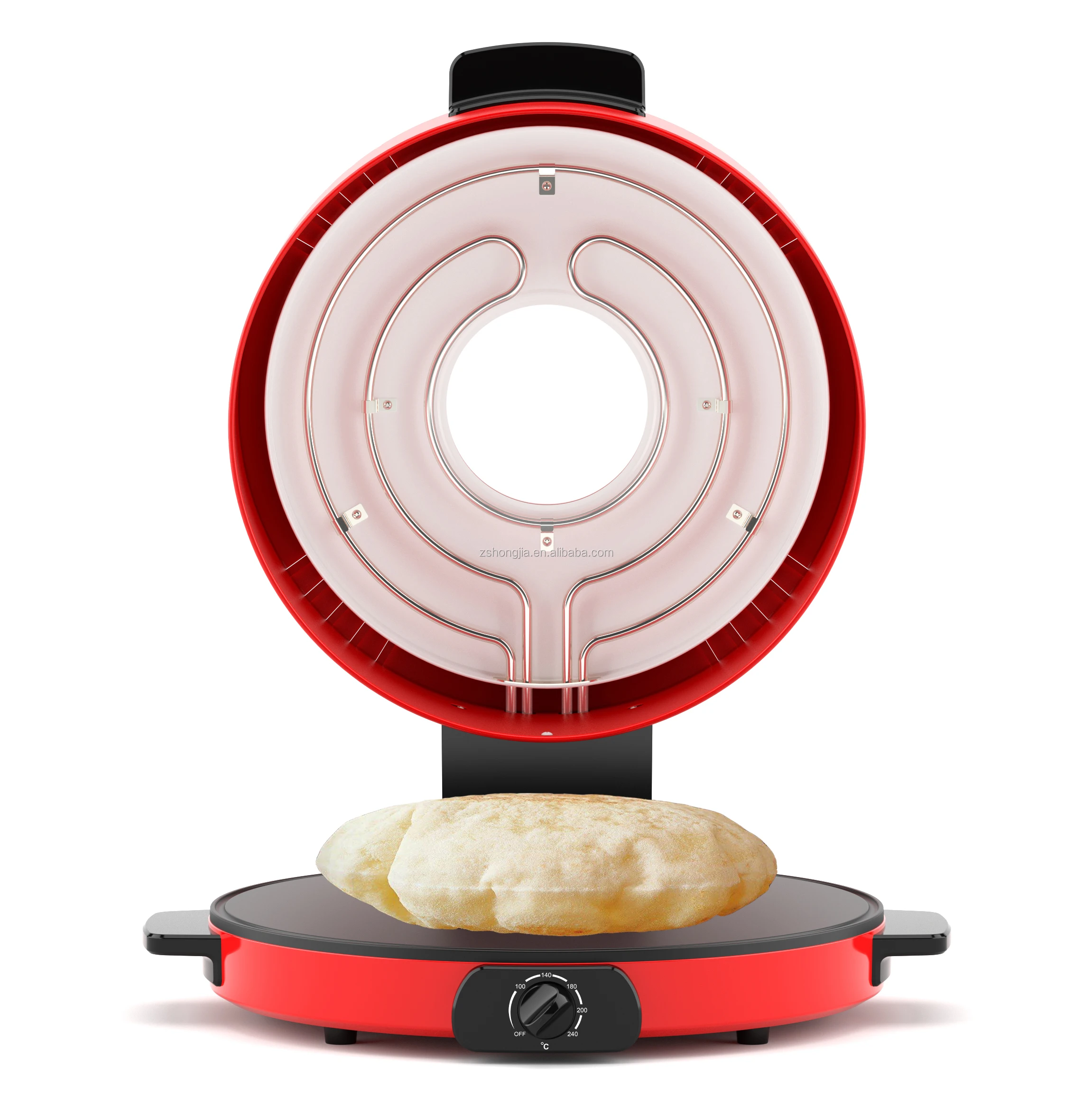 2600W chapati maker roti with inner lamp HJ-45ATD pita bread maker 45CM roti bread toaster electric pizza maker