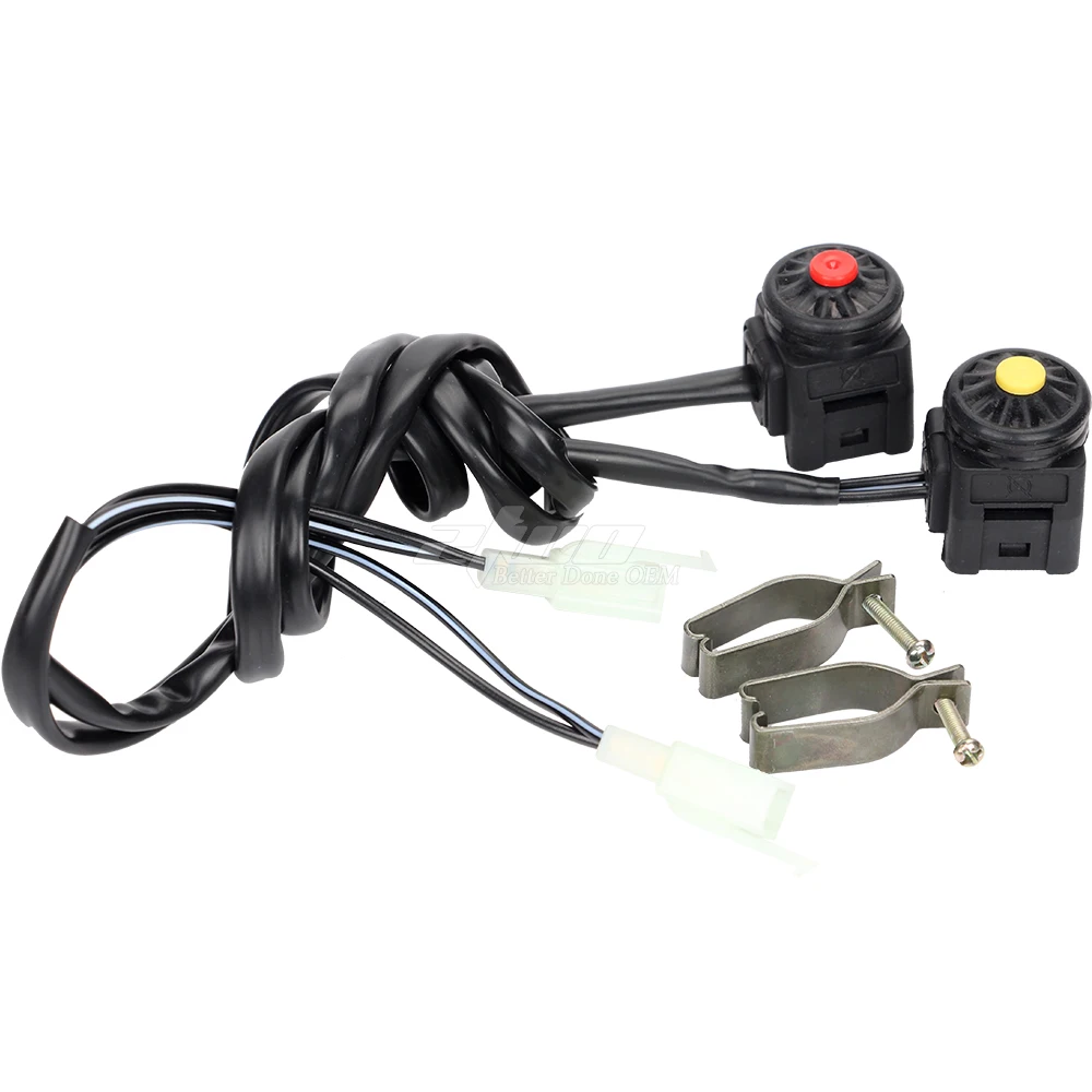 Kill/Stop Switch Compatible For Dirt Pit Bike Motorcycle ATV Button Dual Sport Dirt Bike