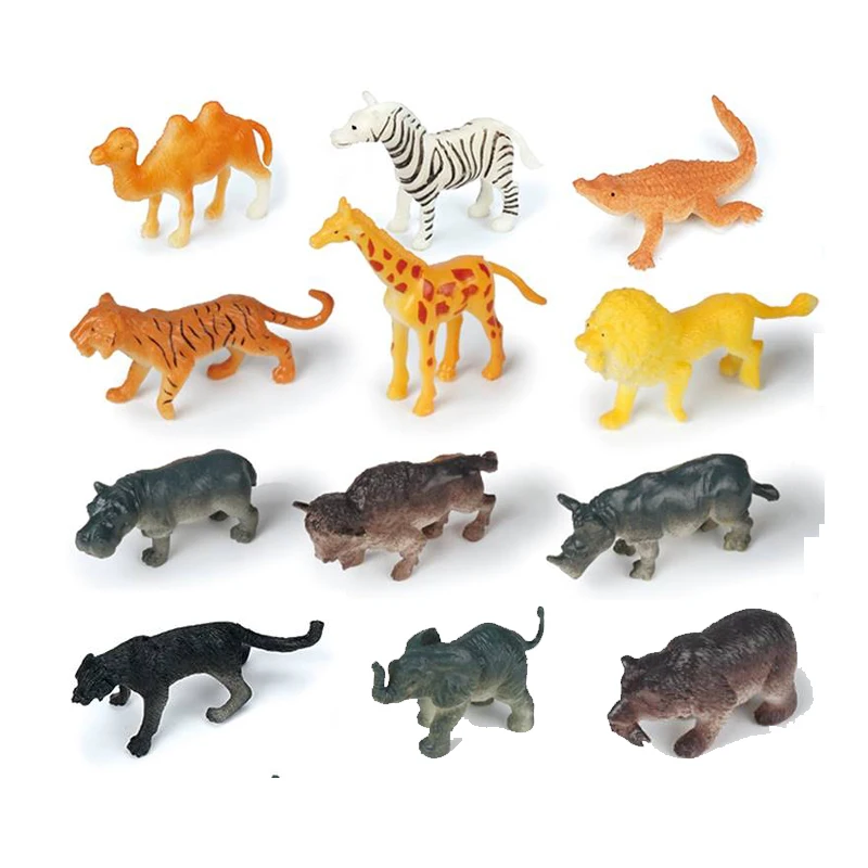 High Simulation Plastic Dinosaur Model Small Animal Figures Dinosaur Toys 3 inch Cheap Small Toys