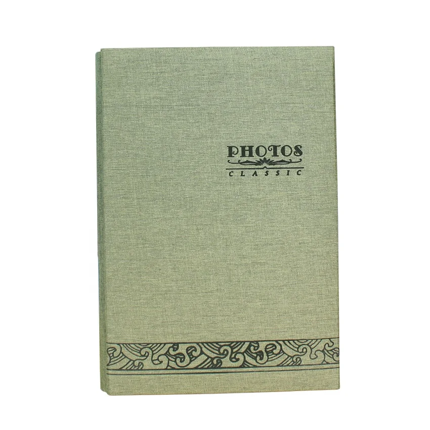 Тканевый Обложка, Свадебный фотоальбом 4R 4x6, бумажный альбом, 300 фотографий, оптовая продажа, семейный альбом, фотоальбом