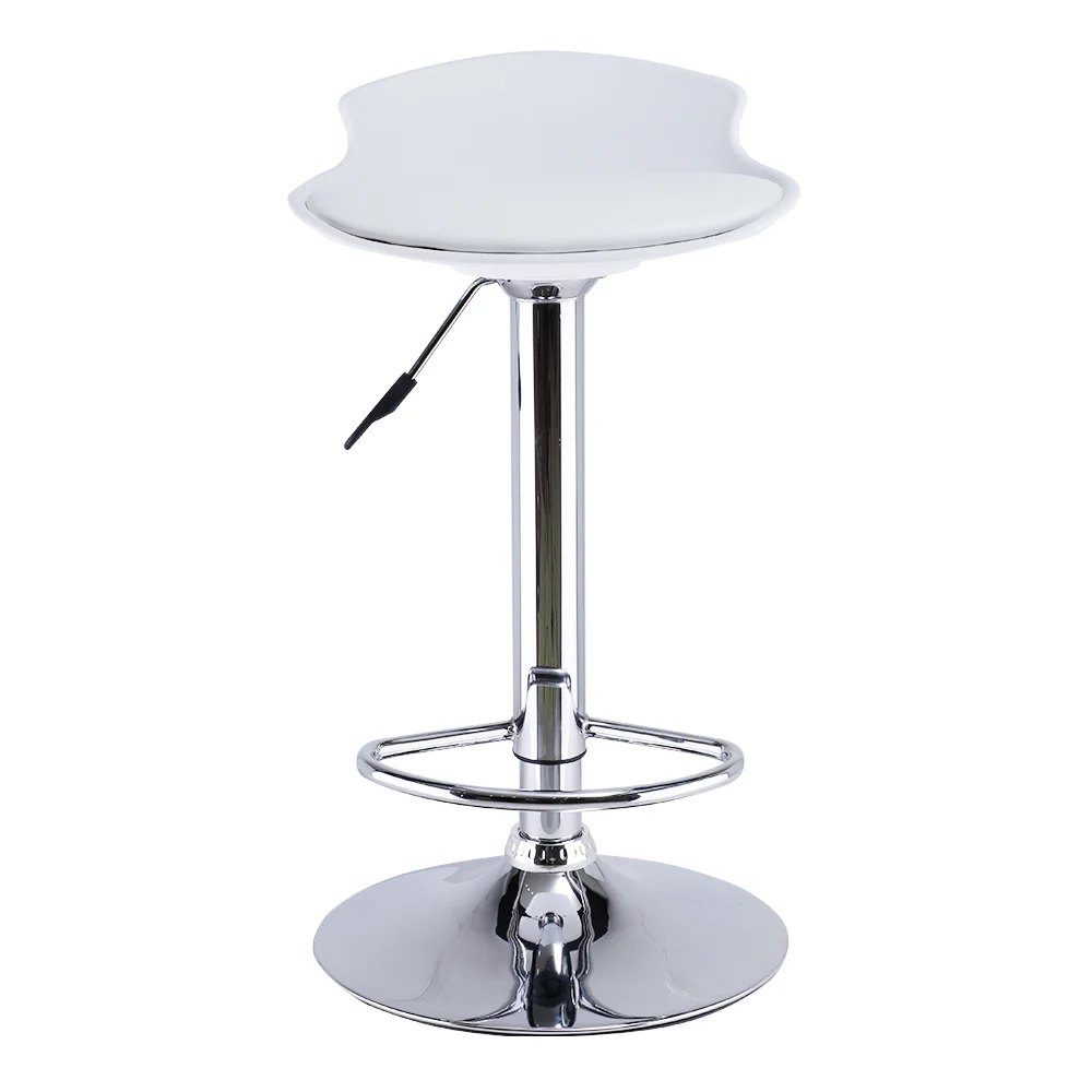 Wholesale Hot Sell Nordic Swivel Tall Leather Material Counter Plastic Bar Chair