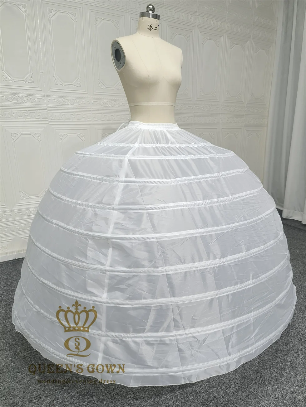 QUEENSGOWN Big 9 Hoops Petticoat Spherical Petticoat for Ball Gown Party Dress Good bearing capacity wedding dress accessory