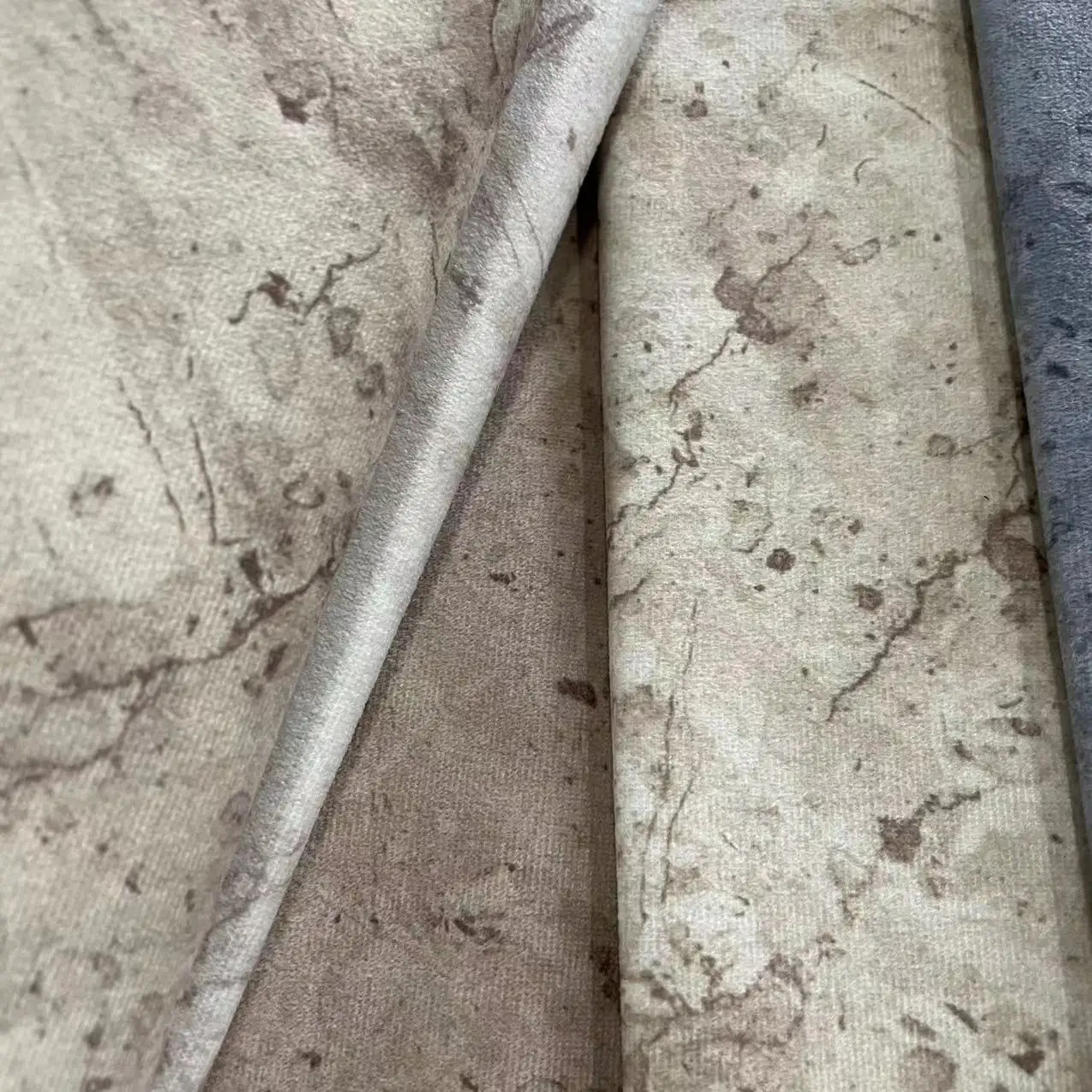 High quality 100% Polyester Print 210d Holland Velvet fabric online fabric curtain upholstery fabric