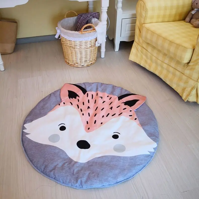 
Hot Sale Cotton Animal Playmat Kids Sleeping Mat Soft Play Mat For Baby 